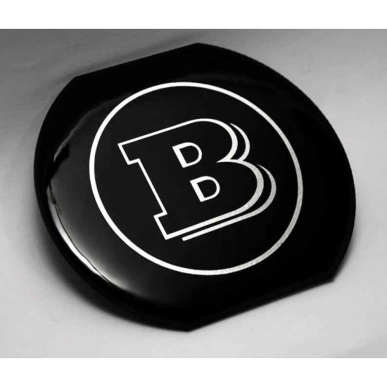 thumbnail image 2 of BRABUS Aluminum Emblem Logo For Smart Fortwo 451 Mercedes AMG (Black) 2 of 6